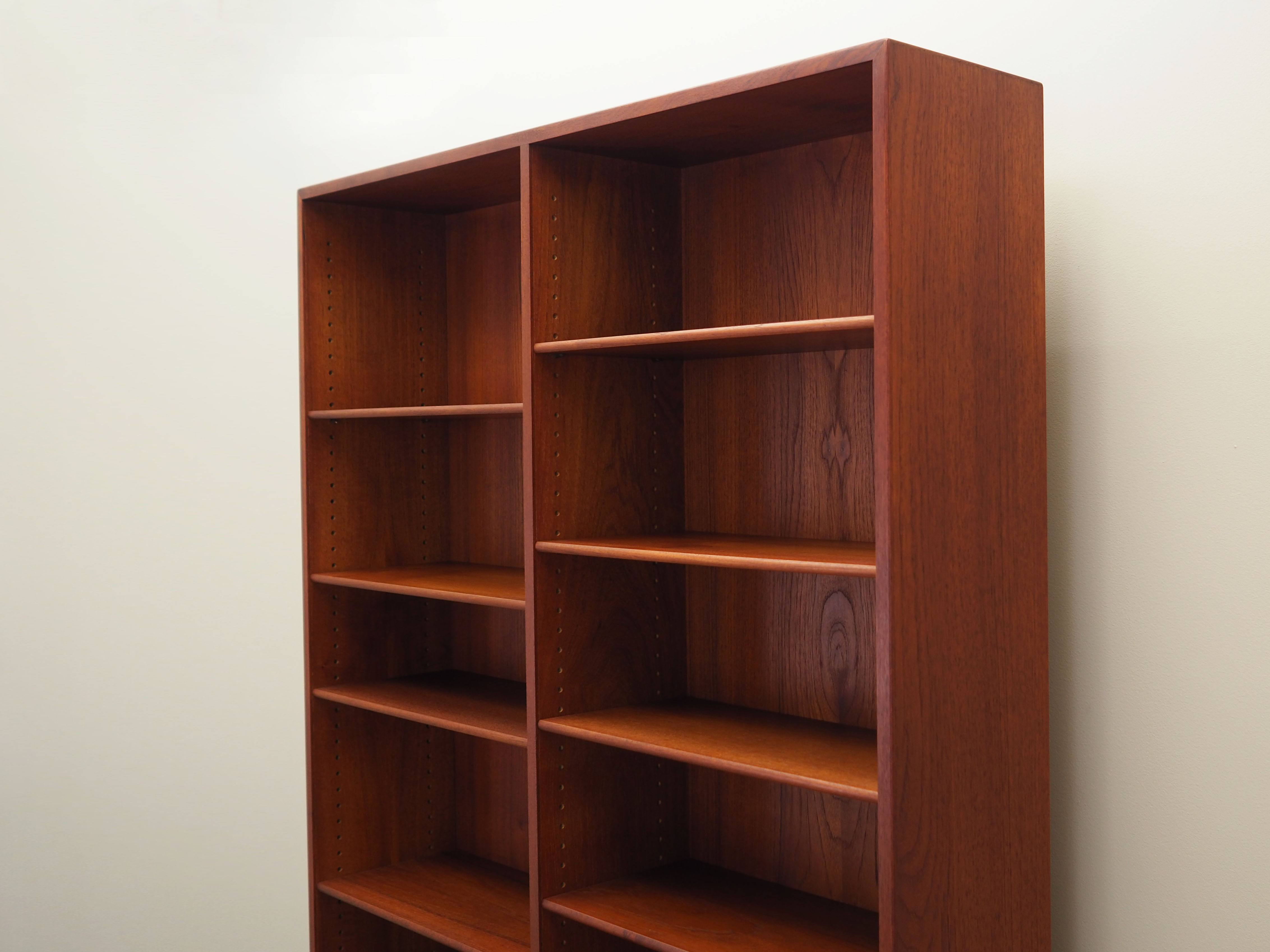 Teak bookcase, Danish design, 1960s, designer Børge Mogensen
