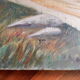 Painting old painting seaside man