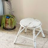 old bamboo style stool
