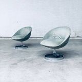 Set of Space Age Sphere Pod Lounge Chairs, France, 1960s