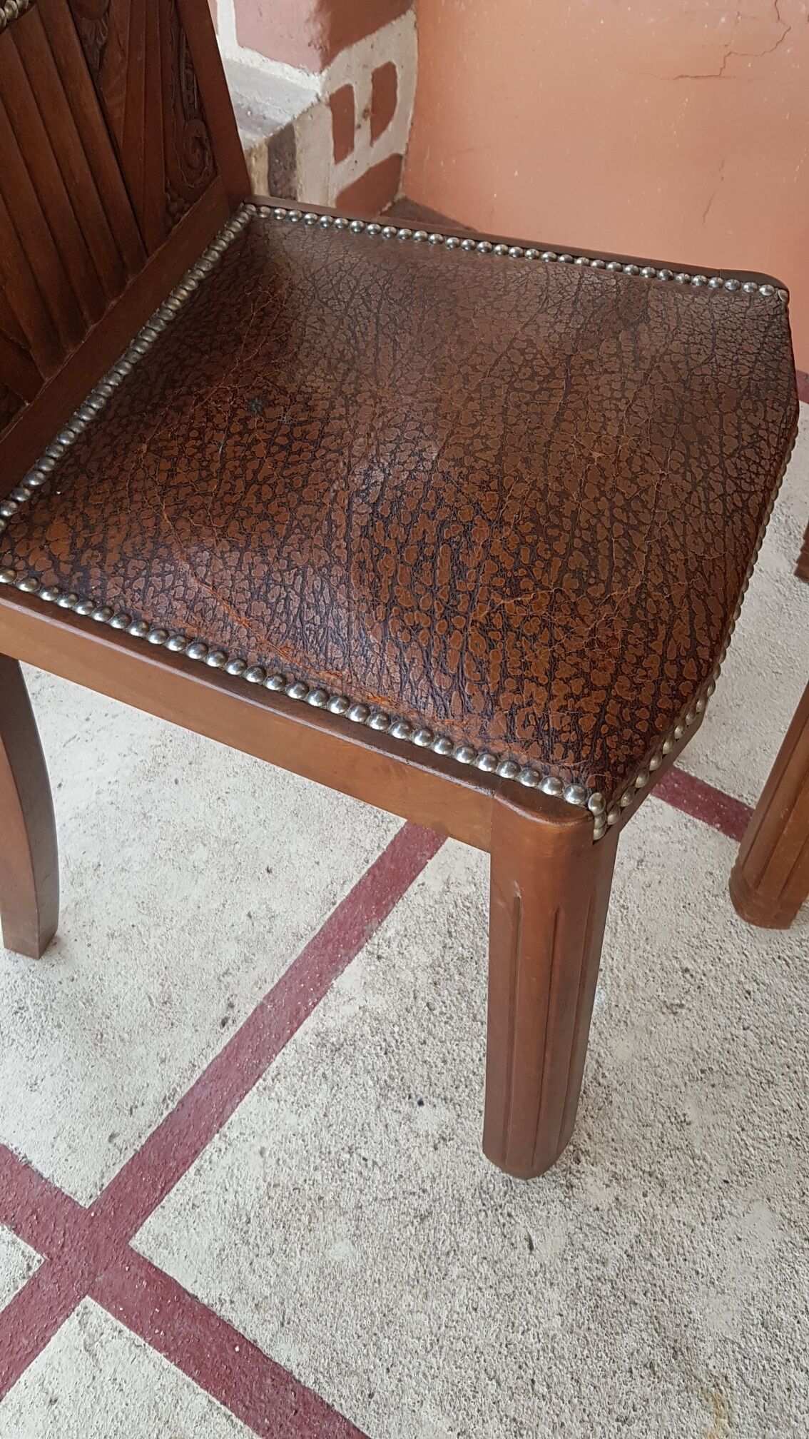 Pair of art deco chairs 1930