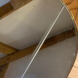 Asymmetrical antique mirror