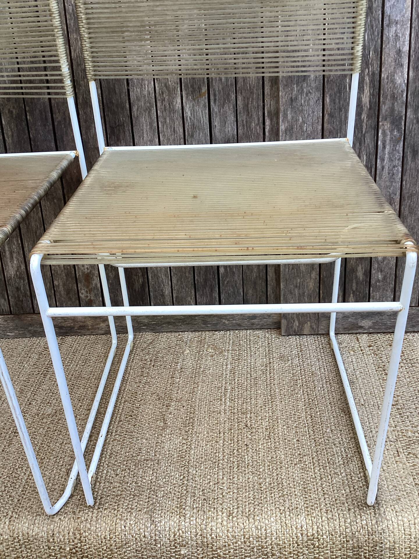Vintage Spaghetti chairs - Design by Giandomenico Belotti for Alias/Fly L