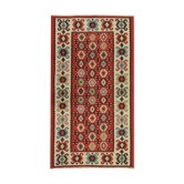 Tapis turc fait à la main des années 1960 - 98x181cm