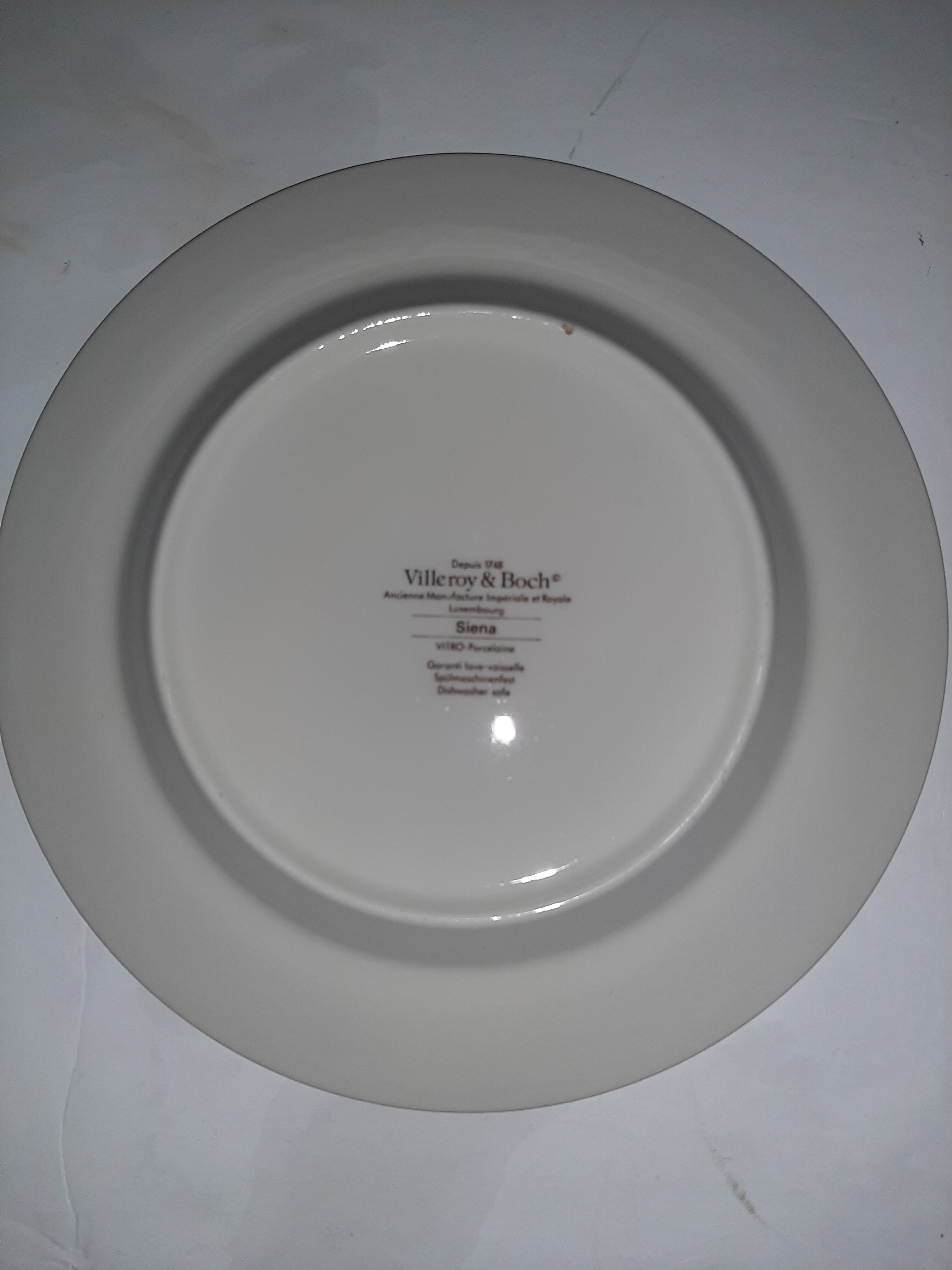 6 plates Siena Villeroy and Boch