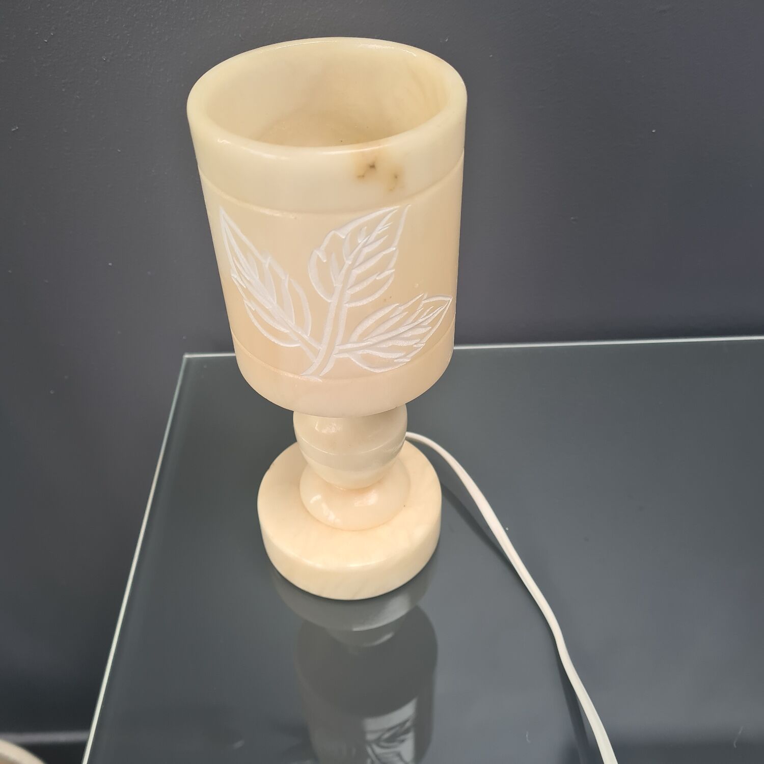 Alabaster lamp