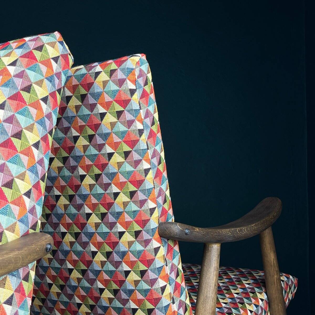 Mid-century Bobi armchair by Meblo, former Yugoslavia, 1960s, set of 2.