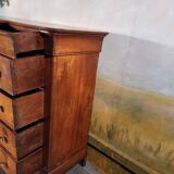 Grande commode époque restauration en merisier