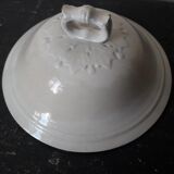 White faience tureen XlXth