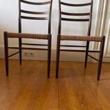 Pair of rope chairs "Gracell" by Yngve Ekstrom for Gemla, 1950s