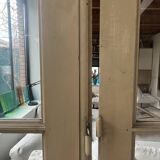 set of four large glass partition doors