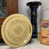 Brilliant brass dish