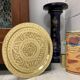 Brilliant brass dish