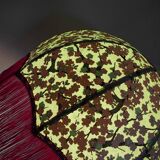 Retro fringed pendant light "Erina".