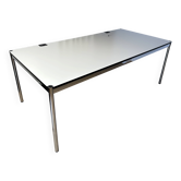 Desk / table USM Haller Advanced in pearl grey laminate