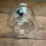 Vintage glass globe pendant light