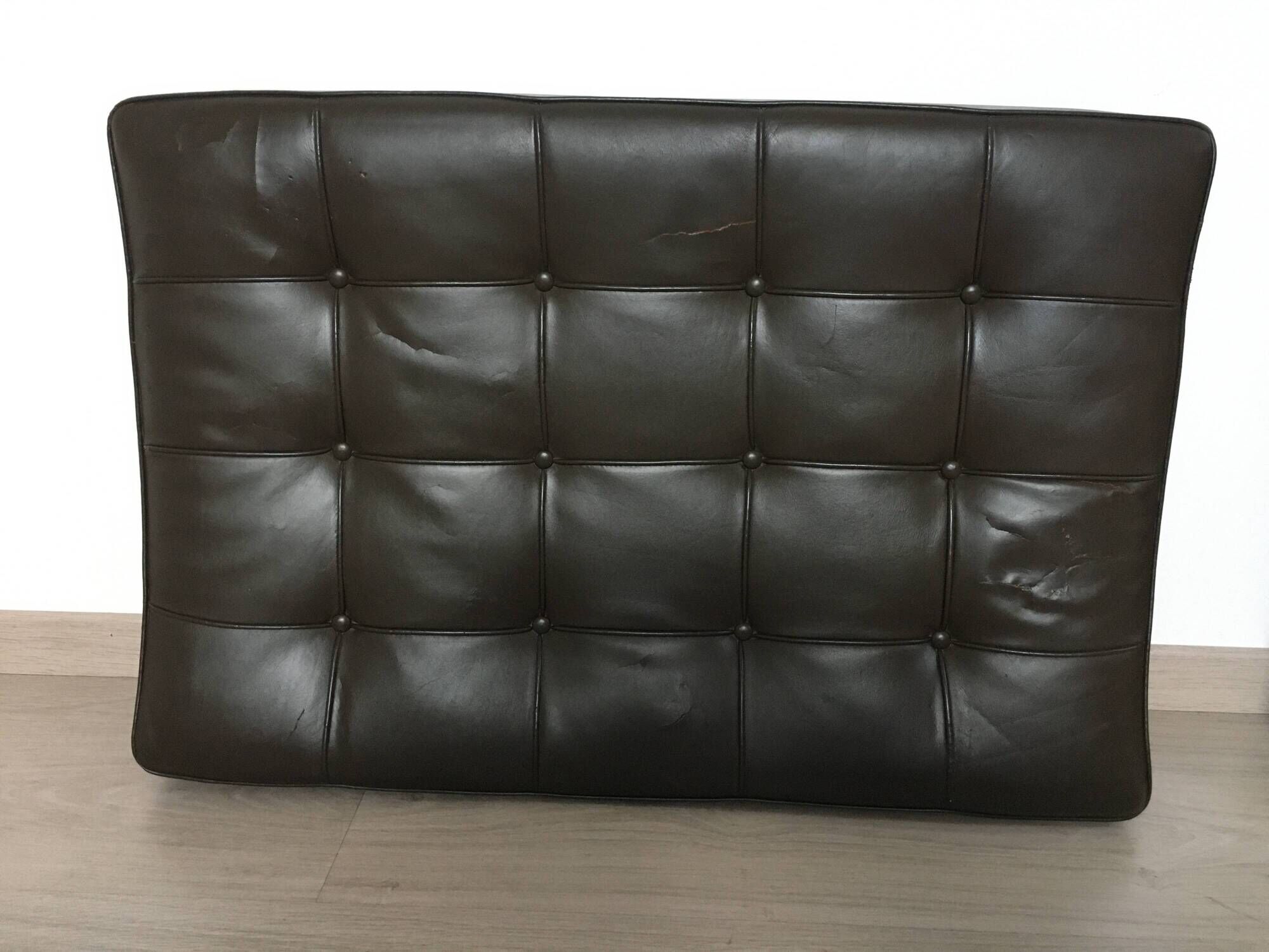 Barcelona armchair by Ludwig Mies van der Rohe for Knoll 1980