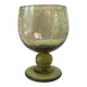 Large decorative Biot bubbled glass, hand-blown in France