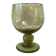 Large decorative Biot bubbled glass, hand-blown in France