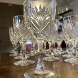Beautiful lot of crystal glasses from Saint Louis