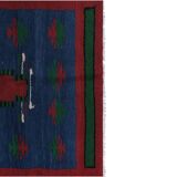 Vintage Turkish Oushak Handwoven Rug 114x163 cm