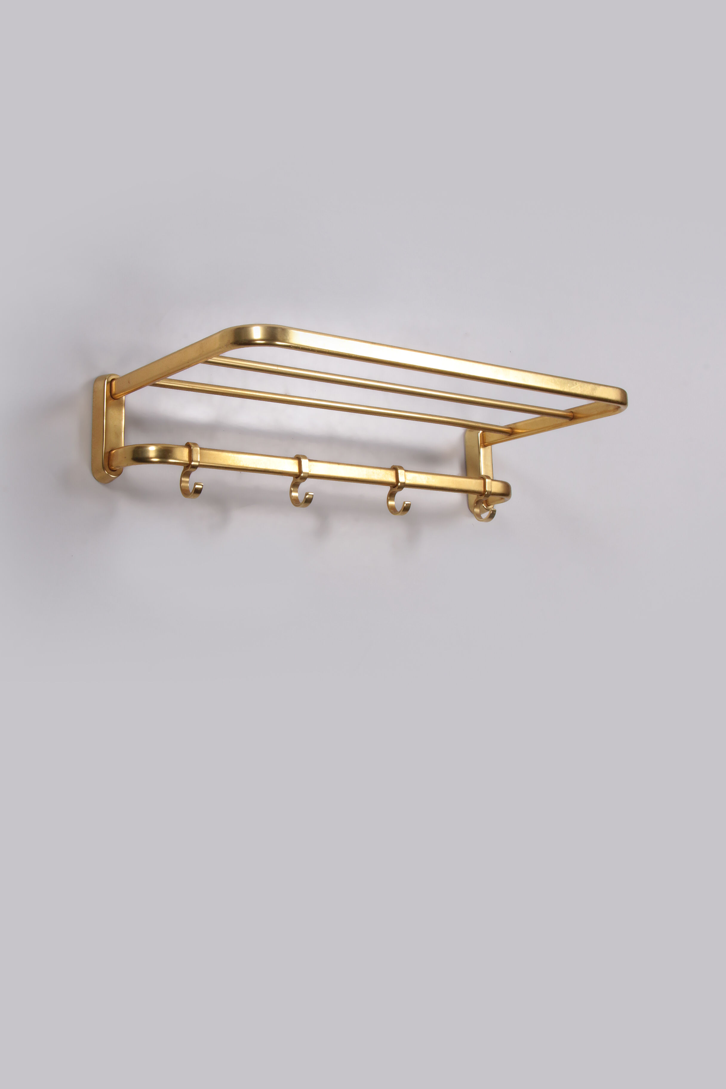 Vintage Hollywood Regency wall coat rack 1960s Germany