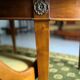 Oval dining table