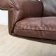 Brown leather 3-seater sofa by Sede, model DS 31, vintage 1960s.