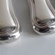 Set of 12 knives silver metal and stainless steel violin model Ercuis
