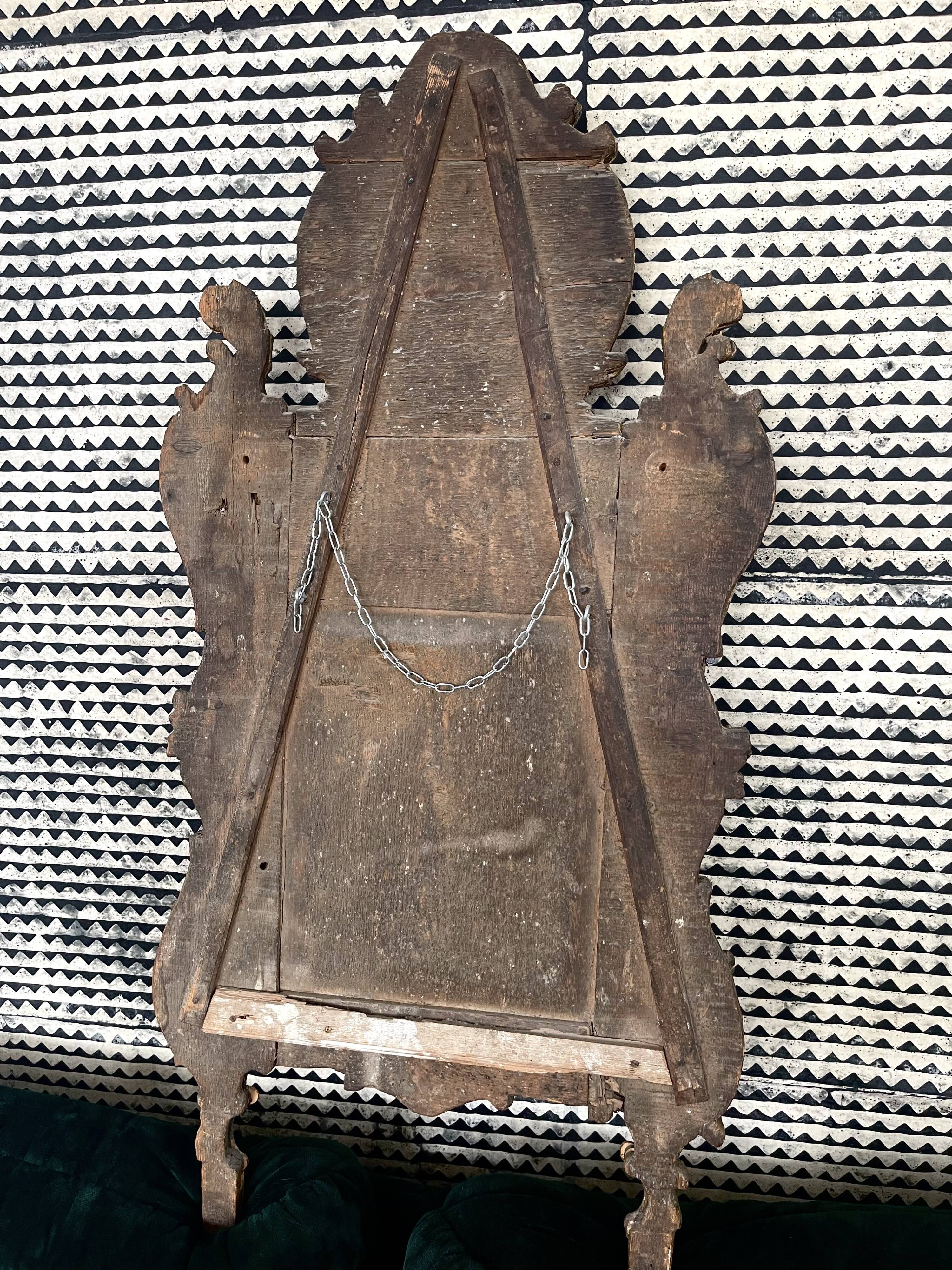 Beaucaire mirror 18th 55x110cm