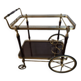 Brass drinks trolley