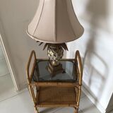 Vintage pineapple lamp