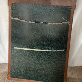 Carved oak mirror, 1950s