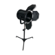 Vintage black projector lamp 1970 - 40 cm
