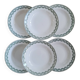 Set of 6 Carlotta Boch plates