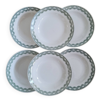 Set of 6 Carlotta Boch plates