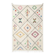 Colourful Berber patterned rug