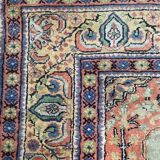 Vintage Kayseri carpet in Turkish silk 140x90cm