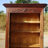 Louis Philippe style walnut wardrobe
