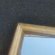 Miroir ancien en stuc doré époque xixeme