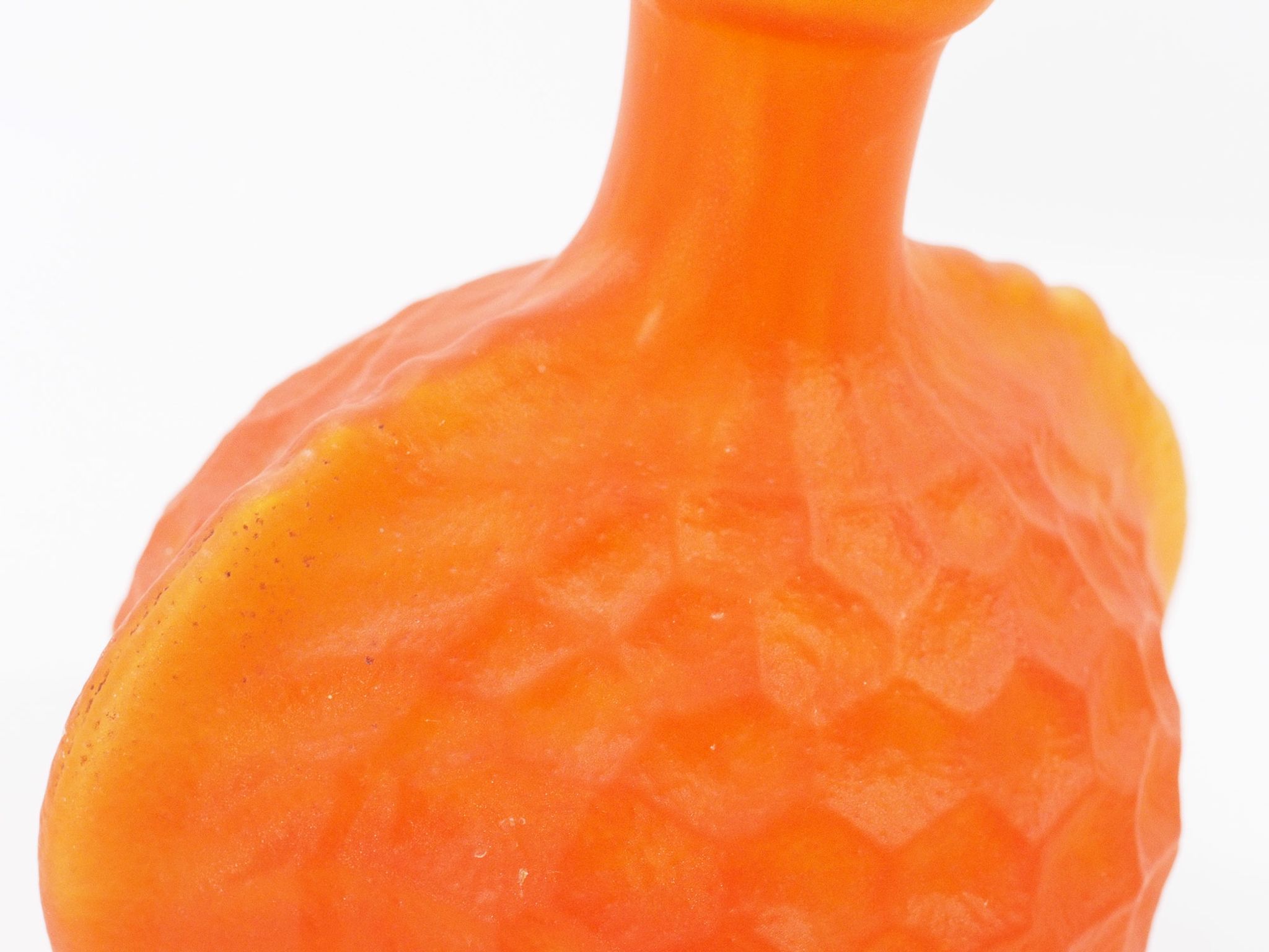 French Art Nouveau Vase in Glass Paw - 1900s