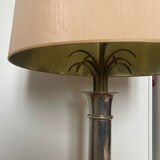 Italian palm floor lamp