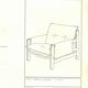 Lot de 2 chaises longues en cuir marron et noyer par Ton, Tchécoslovaquie