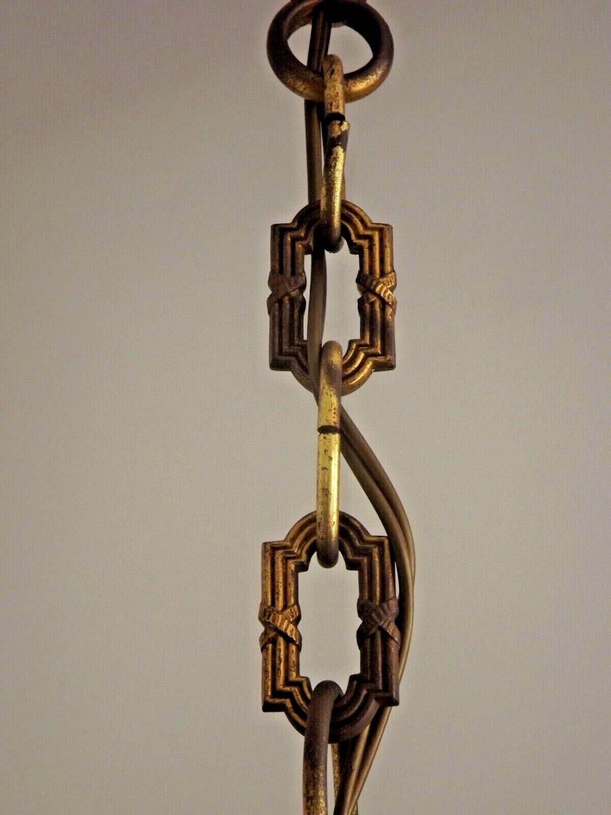 French art nouveau bronze empire style 6 lights chandelier