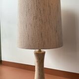 Vintage travertine lamp