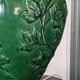 Green ceramic lamp with ivy decoration 70-80