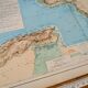 Printed in 1879, map of Africa.