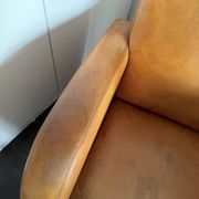 Fauteuil en cuir