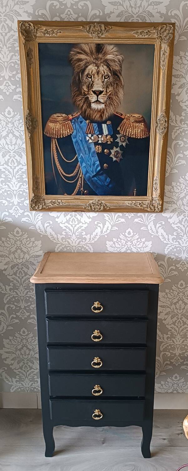 Semainier chiffonnier de style Louis XV