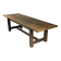 Table de monastère belge en chêne 280 cm